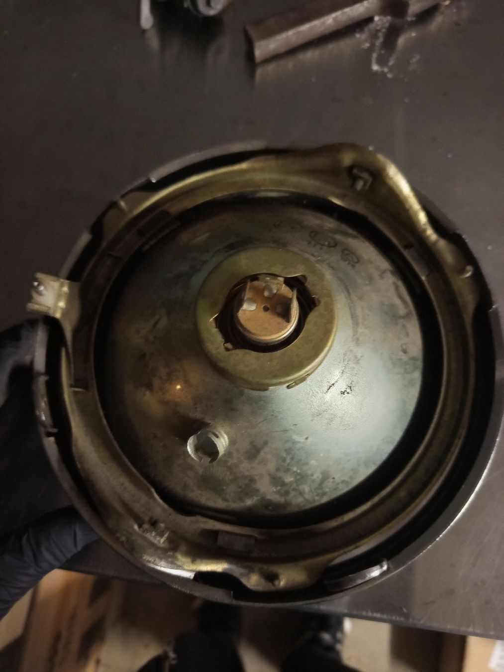 Kawasaki Scheinwerfer: Scheinwerfer Kawasaki KZ 1000 A2 – Gebraucht aus Baltschieder von JJ-HRC 1