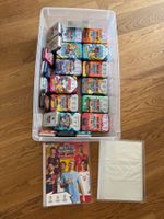 Grosssammlung Topps Match Attax Sammelkarten Dosen mit Album