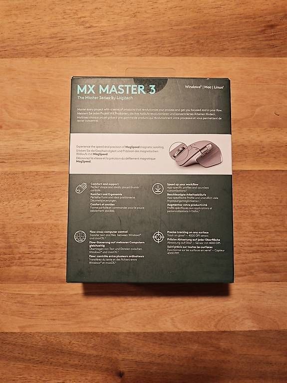 Mouse: Logitech MX Master 3 (ungeöffnet) – Nuovo e nell'imballaggio originale da Volketswil venduto da kevklein 2