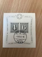 Blockausgabe W14 mit Vollstempel Töss