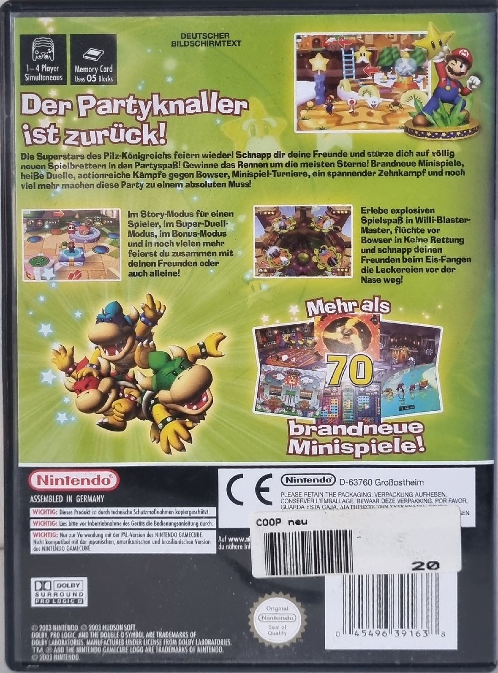 Nintendo Giochi: Nintendo Gamecube Mario Party 5 – Usato da Oberbipp venduto da ret_6hxb 1