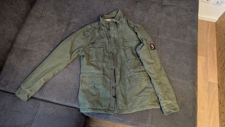 Superdry Übergangsjacke, Olivgrün, Gr. M - top Zustand 