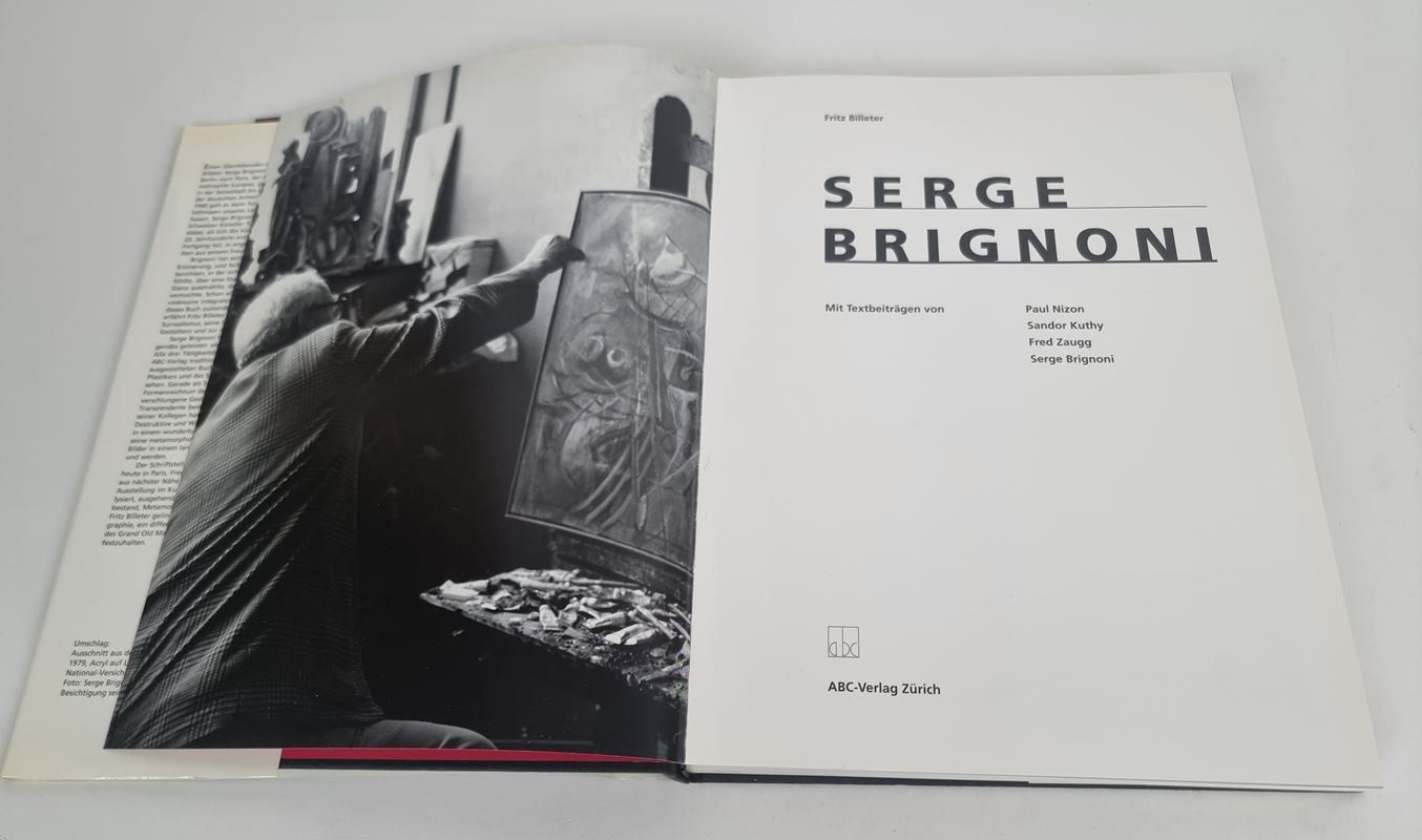 Bücher: Buch Serge Brignoni – Gebraucht aus Urtenen-Schönbühl von Restwert_Schoenbuehl 1