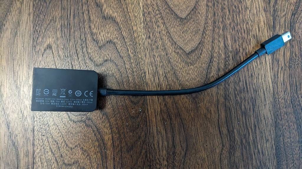 Unità & Adattatore: Microsoft Mini DisplayPort to VGA Adapter – Usato da Stans venduto da Bobesch56