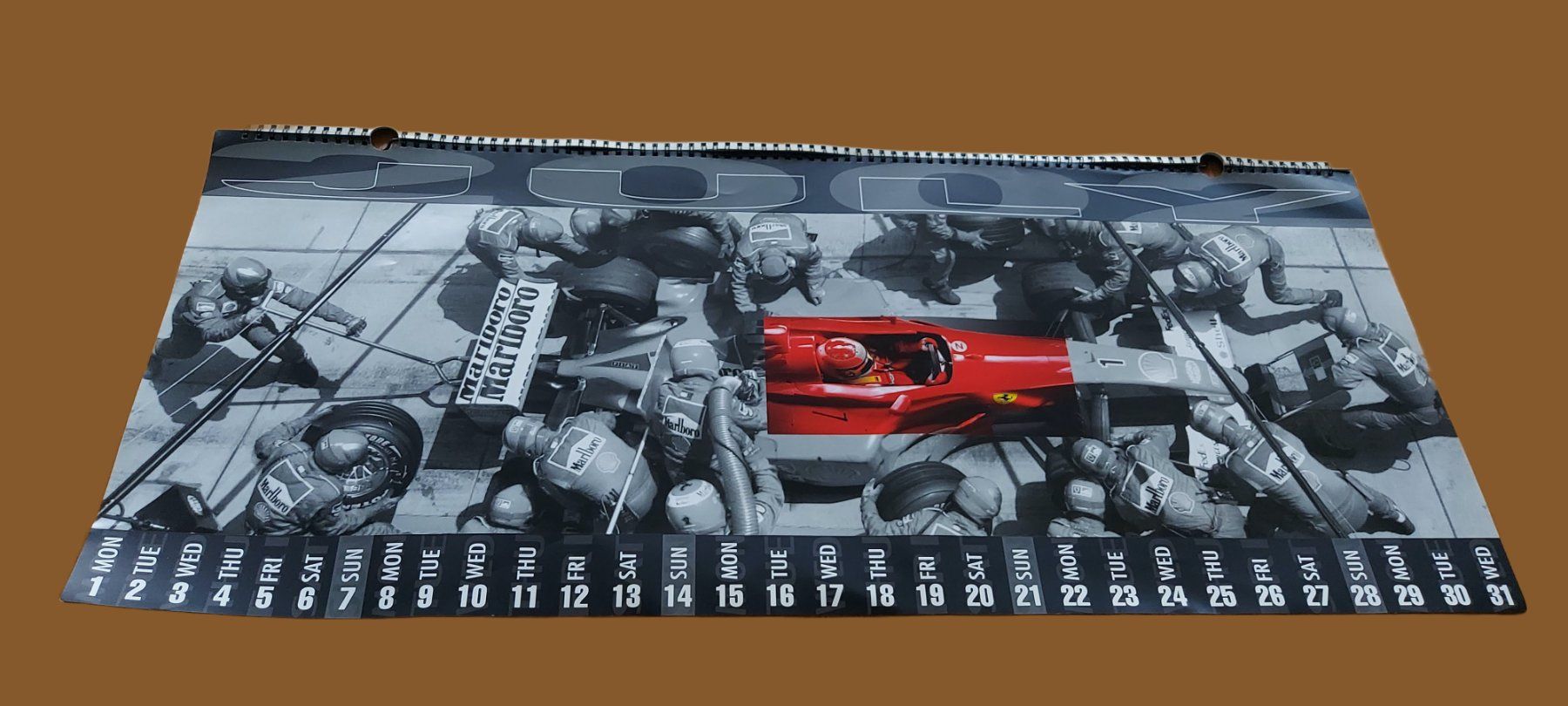 Ferrari Kalender: Calendrier Kalender Ferrari 2002 Francesco Carboncini – Gebraucht aus Matran von Swiss_Stuff_Store 7