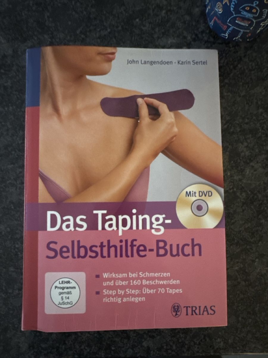 Bücher: Taping Selbsthilfe-Buch – Gebraucht aus Winterthur von des_cv25
