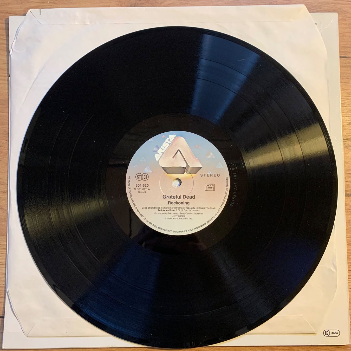 Schallplatten: GRATEFUL DEAD - RECKONING...OG FR 1981...EX/EX – Gebraucht aus Gals von Diskopatshop 4