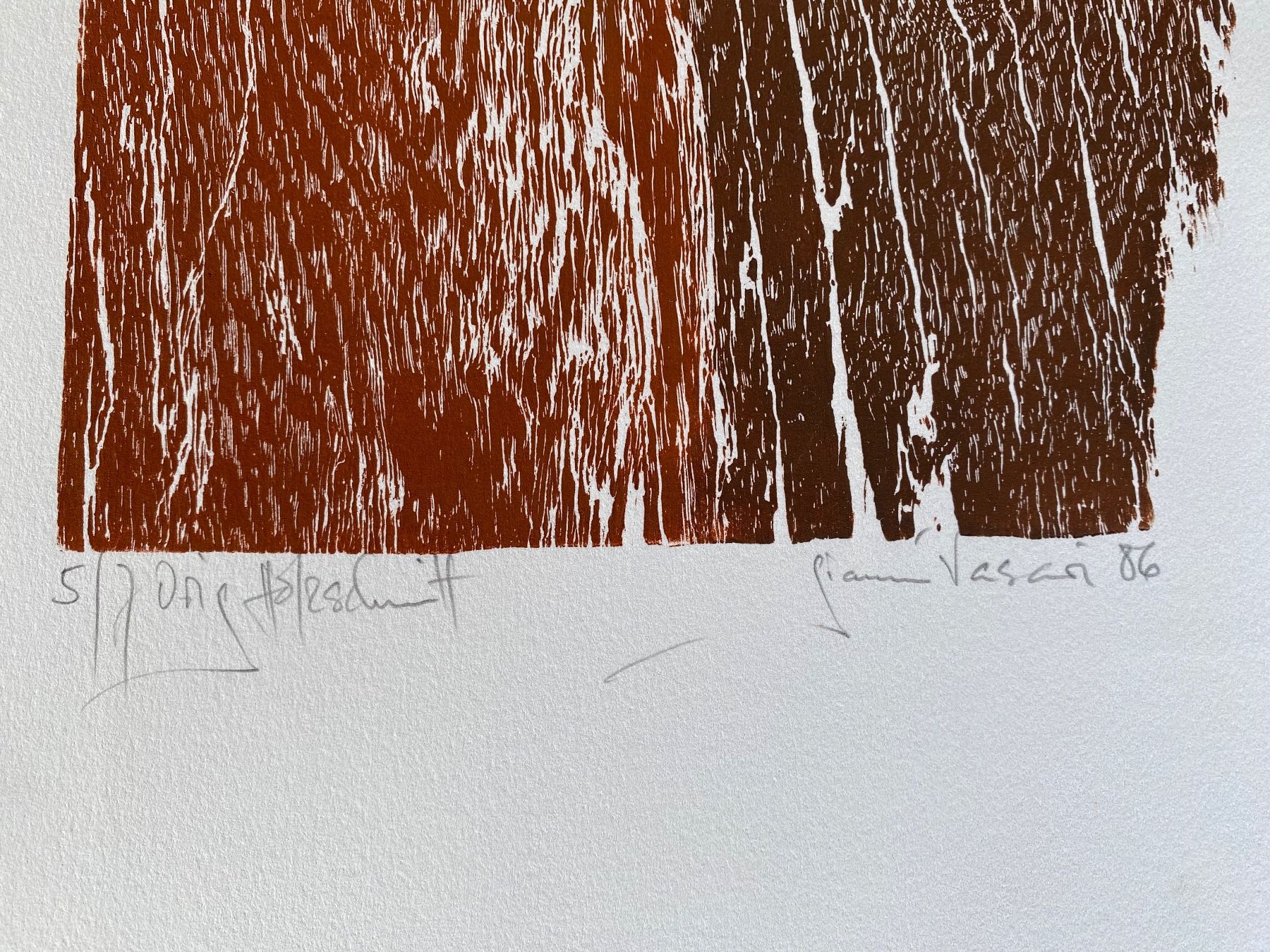 Holzschnitte: 3 schöne Holzschnitte von Gianni Vasari – Gebraucht aus Feldbach von Olive1 6