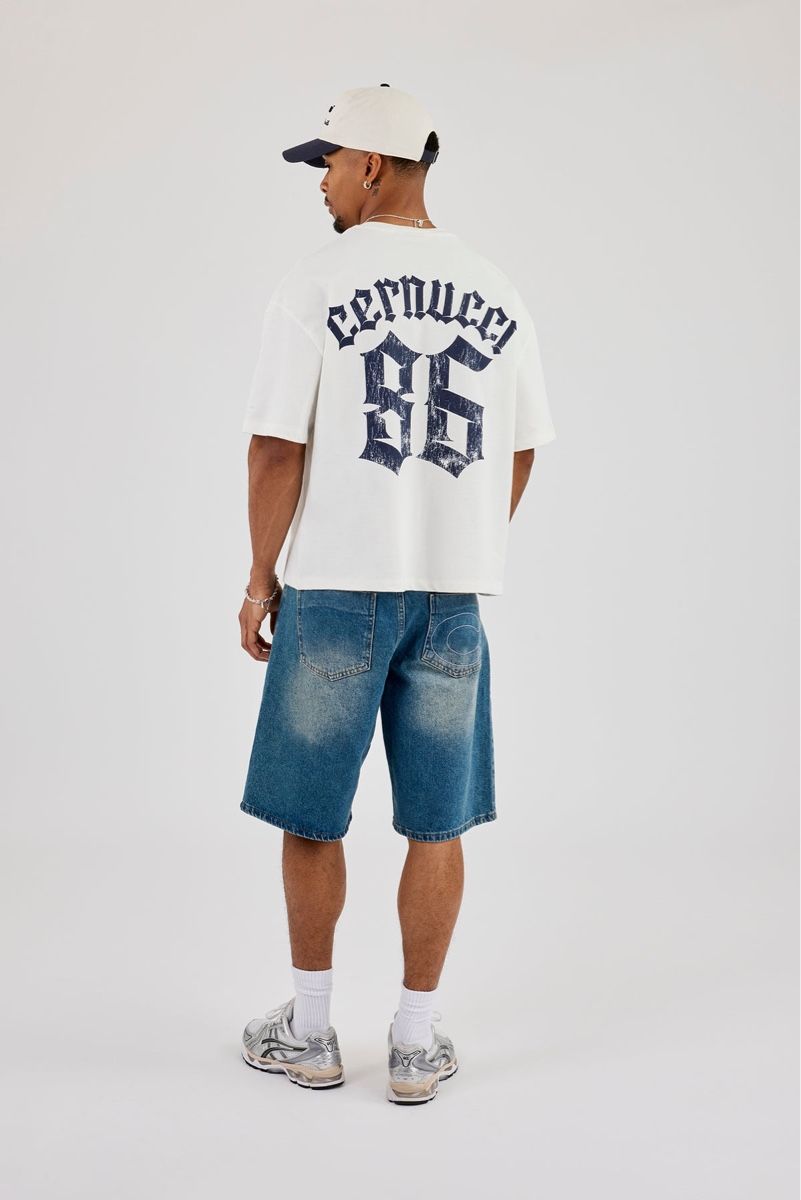T-Shirts: Cernucci - 86 BACK PRINT BOXY T-SHIRT – Neu und originalverpackt aus Belp von mikaglauser 3