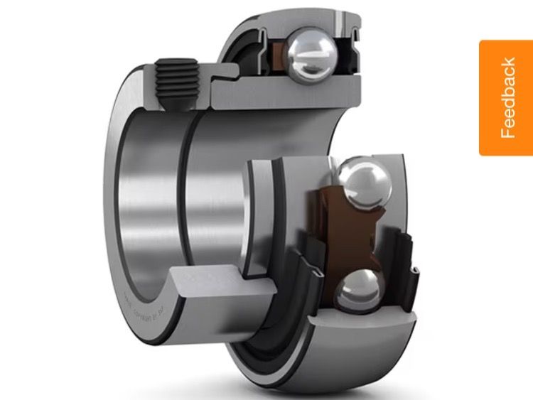 SKF Cuscinetti a sfere: Spannringlager SKF YET 212 – Nuovo e nell'imballaggio originale da Schötz venduto da EMTEC02 4