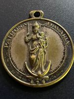 Alte Medaille Patrona Bavaria Bayern 1900 Anhänger/Antik