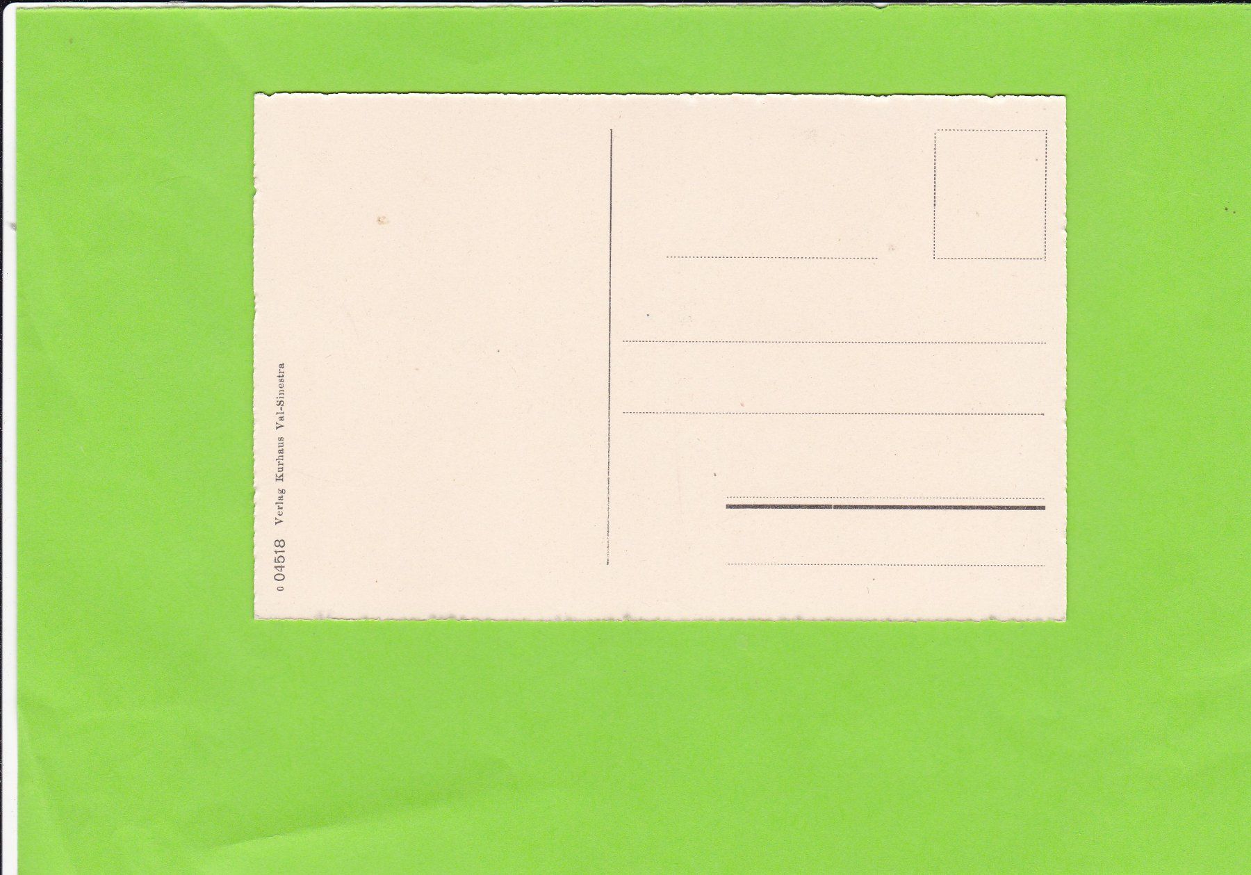 Cartoline postali: Ruine St. Peters-Kirche, Sent – Usato da St. Peterzell venduto da neckertal 1