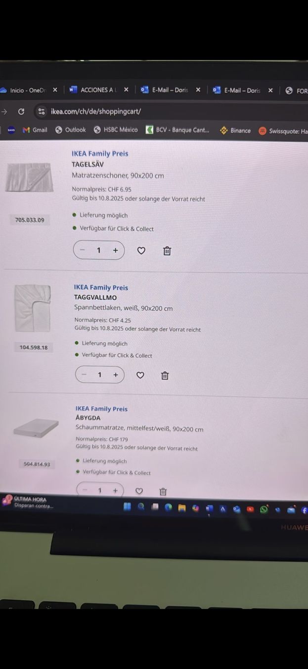 Materassi: matelas Ikea Abgyda 90x200 – Nuovo (secondo la descrizione) da Lausanne venduto da nay_km7s 1