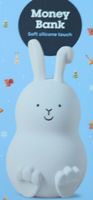 NEU Spardose Hase aus Silikon Coop