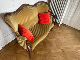 Sofa Gold Barock historisch