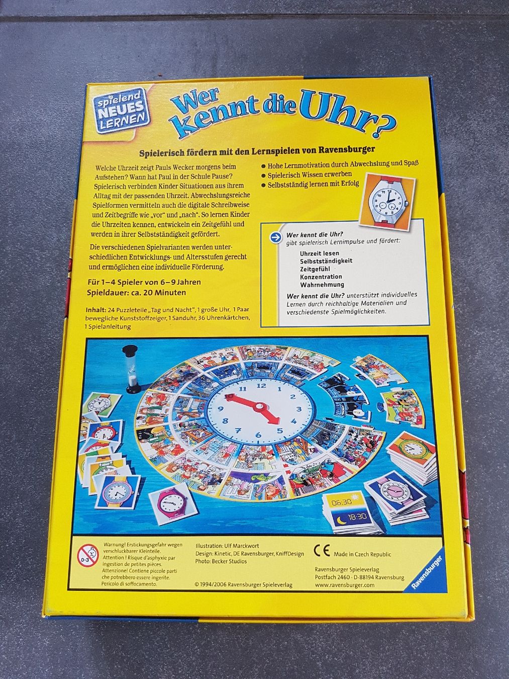 Ravensburger Spiele: Lernspiel Uhr von Ravensburger – Gebraucht aus St.Gallen von dajo0809 1