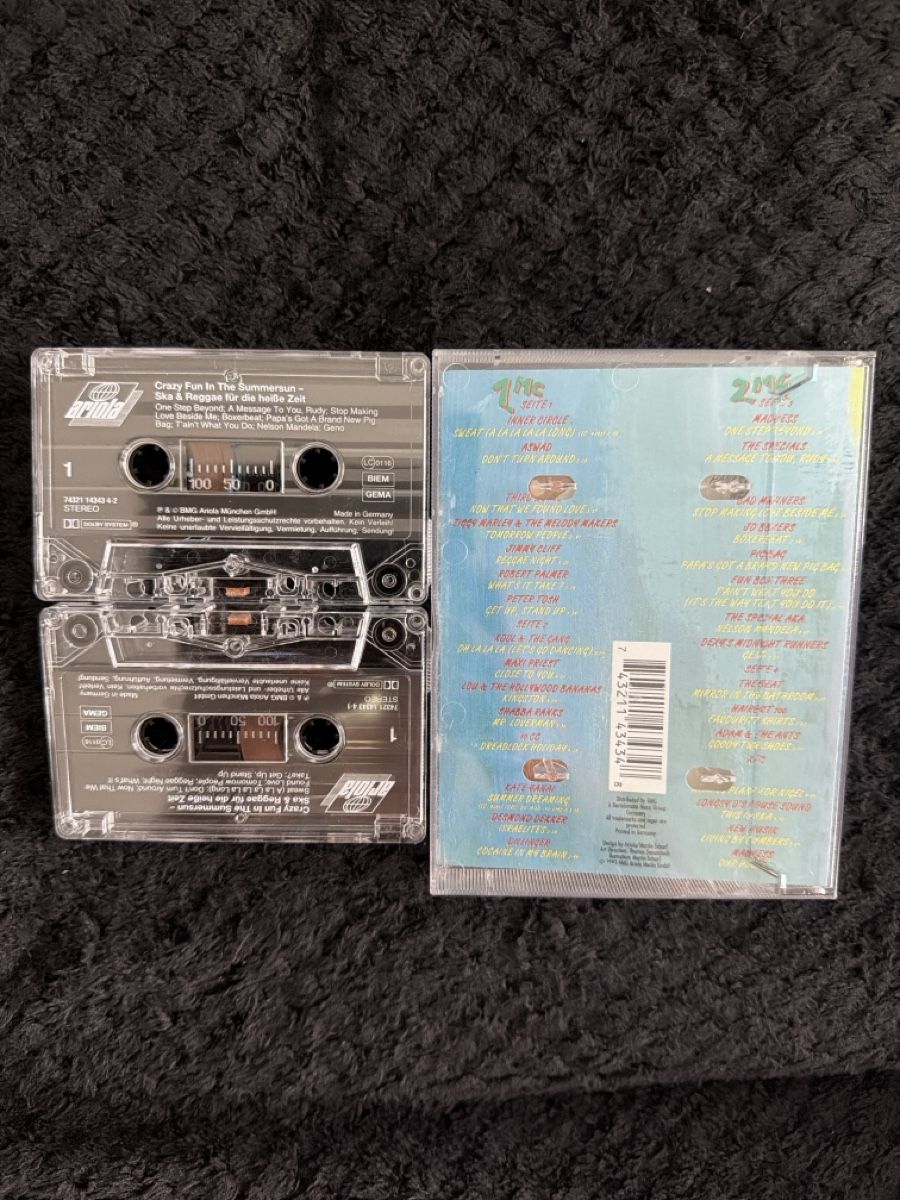 Musicassette: MC Crazy Fun in the Summersun 2 MCs Ska Reggae – Usato da Hochdorf venduto da giu_cd2h 1
