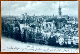 Bern - Panorama. 1901 - Schön Karte !