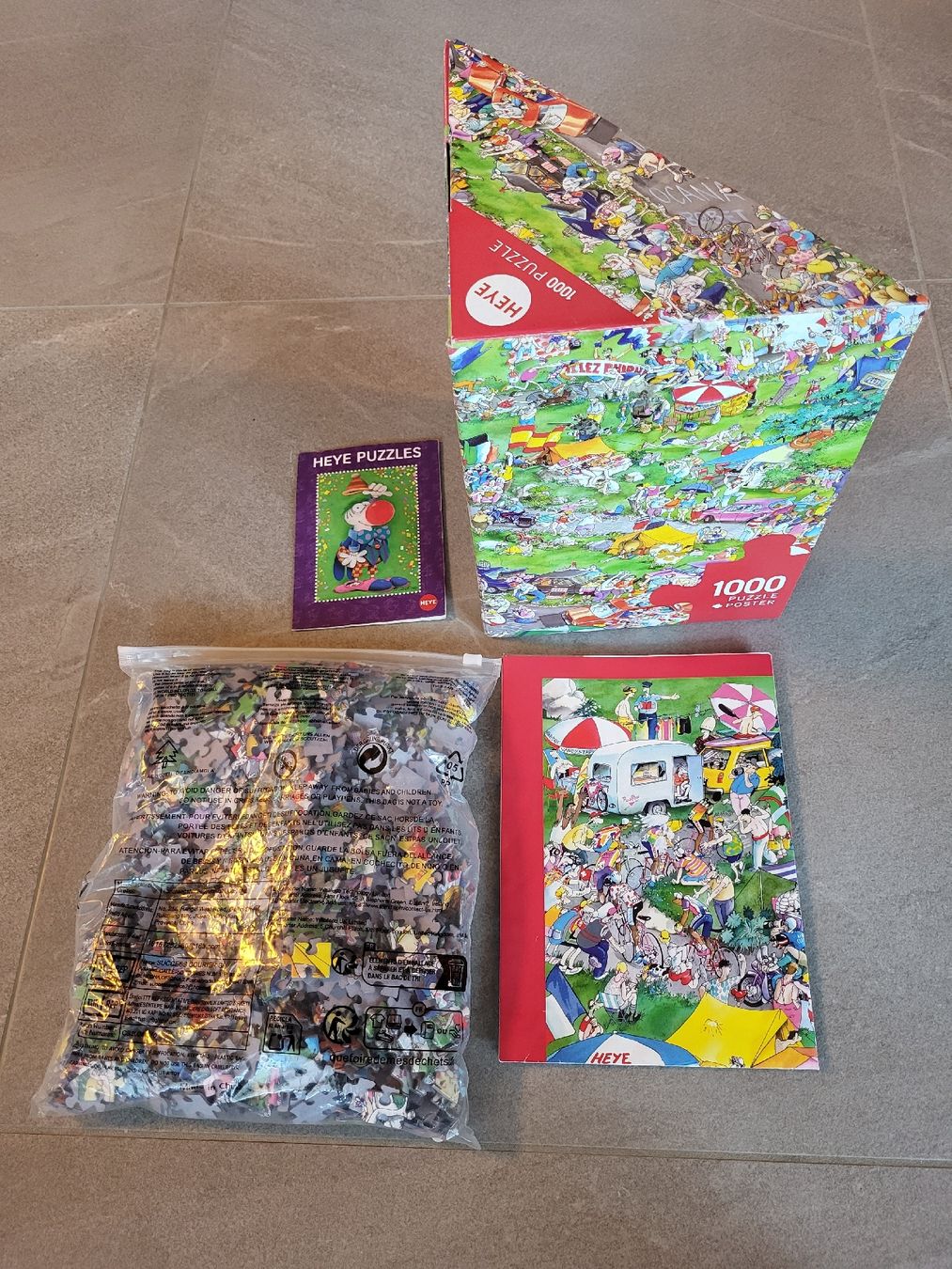 Heye Puzzle: Heye Puzzle Cycle Race – Usato da Oberwangen TG venduto da Murmel82 1