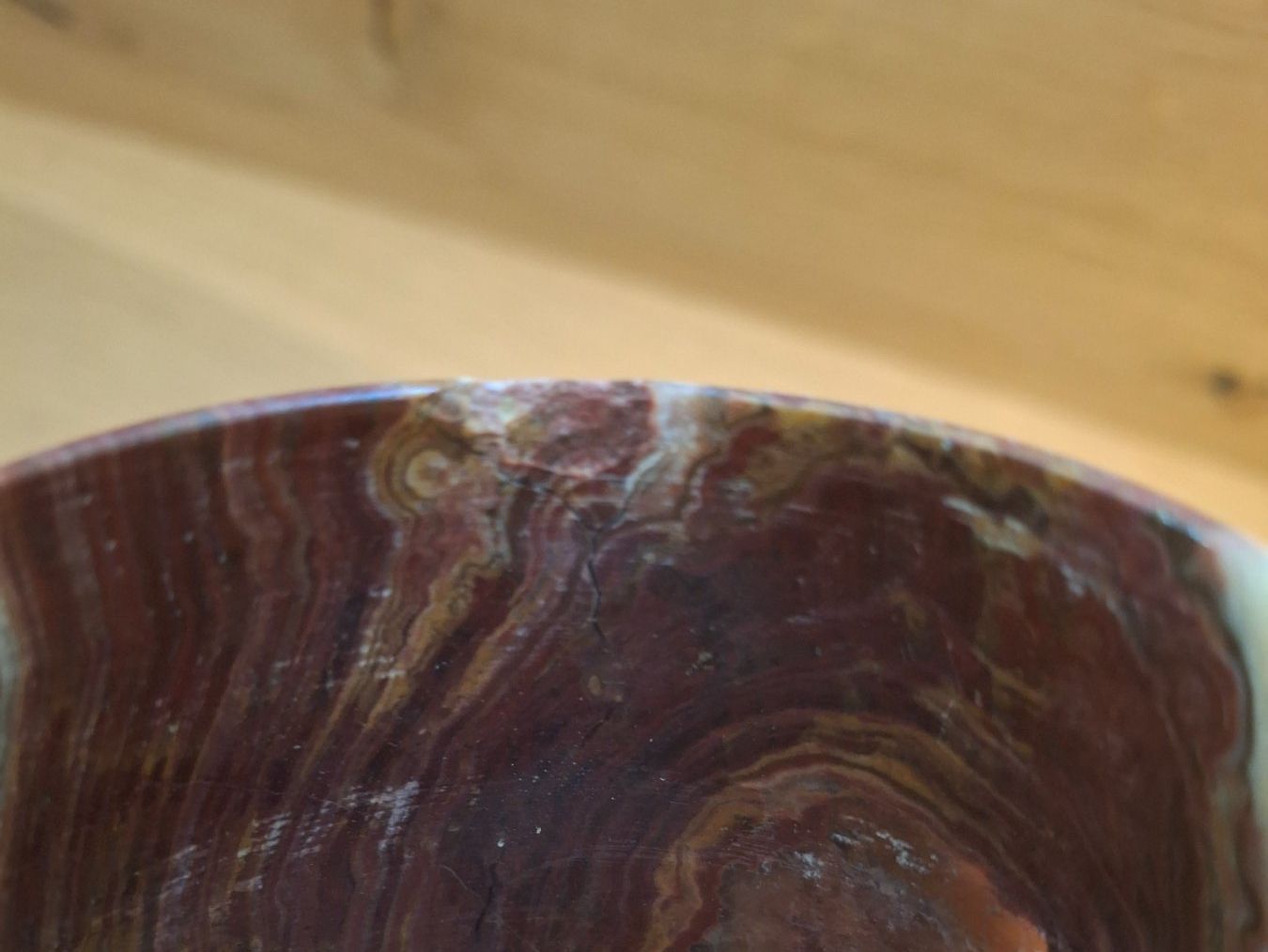 Bicchieri: 6 Stk. Onyx Wein Gläser wunderschön gemasert – Usato da Horriwil venduto da TOKYONIGHTS 5