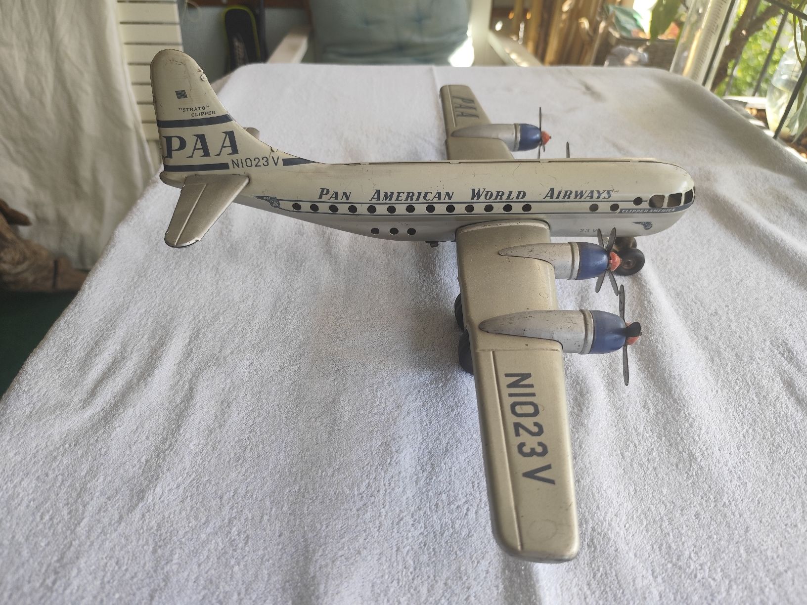 Spielzeuge: Boeing 377 Stratoclipper (Blech) – Gebraucht aus minusio von Birraio 1