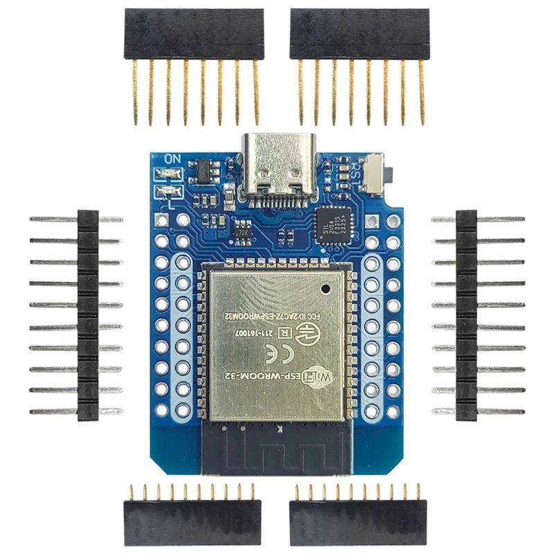 Componenti elettronici: ESP32 D1 Mini WiFi + Bluetooth Entwicklung Board USB-C – Nuovo e nell'imballaggio originale da Reiden venduto da mirtox 4