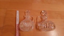 W G O R Ker) 2 er Set Antike Flaschen aus Berlin Glas