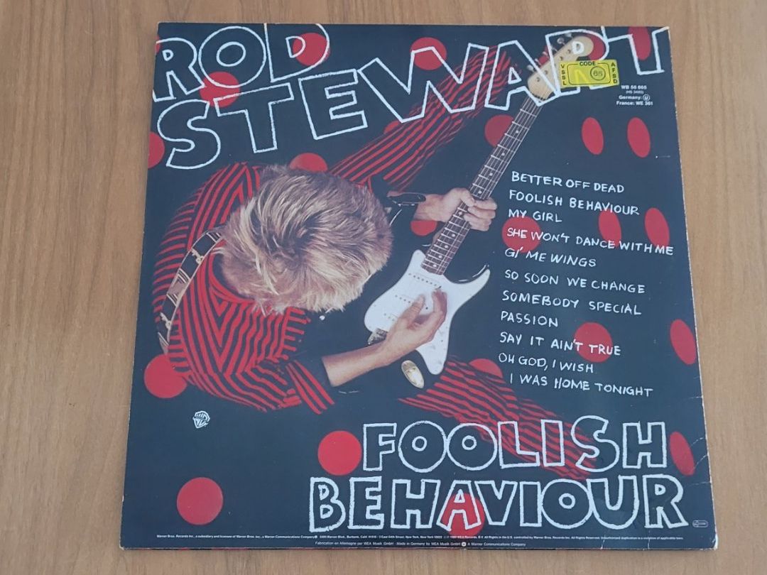 Schallplatten: LP Rod Stewart – Gebraucht aus Martigny von MZ-67 1