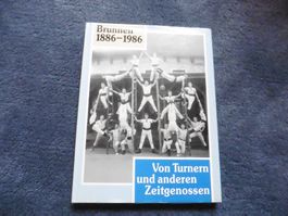Brunnen,1886-1986,Fotos,Pferde-Post,Tram,Zeppelin,BERNA,Leut