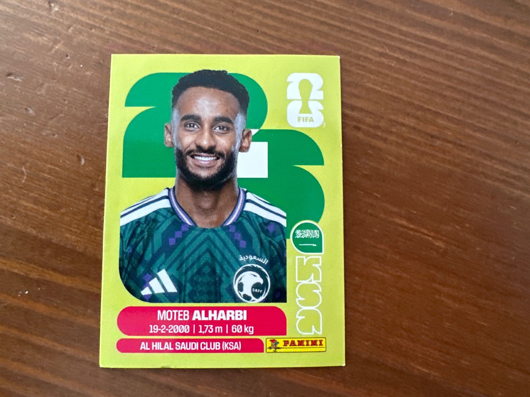 Panini Carte collezionabili: Panini KSA 7 FIFA World Cup 2026 – Nuovo e nell'imballaggio originale da Würenlos venduto da gtvlady_82
