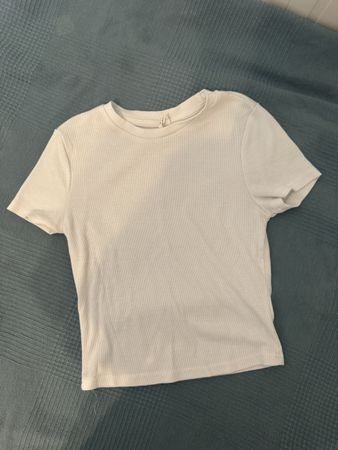 Shein Teen T-Shirt kurzarm weiss Grösse 164 guter Zustand