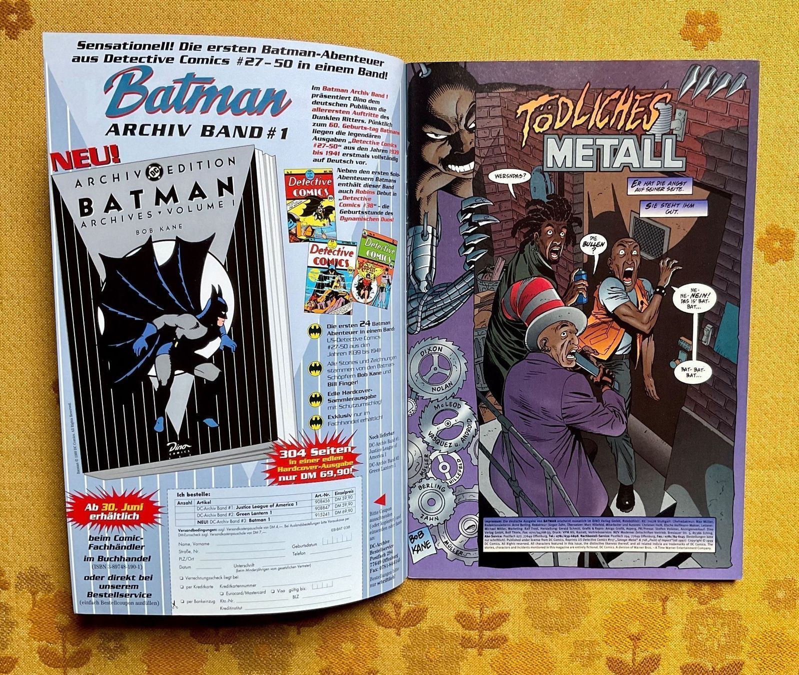 Fumetti: Batman Heft Nr 38 von 1999 – Nuovo (secondo la descrizione) da Endingen venduto da nathan05 1