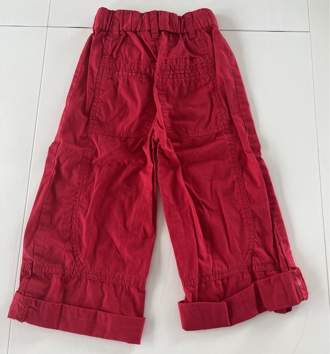 Hosen: Rote Hose, Länge verstellbar, Gr. 92 – Gebraucht aus Hünenberg See von spartakus02 2