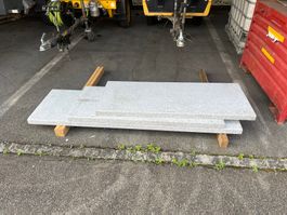Granitplatten grau, 50x5 cm – Sitzbank, Trittplatte, Garten