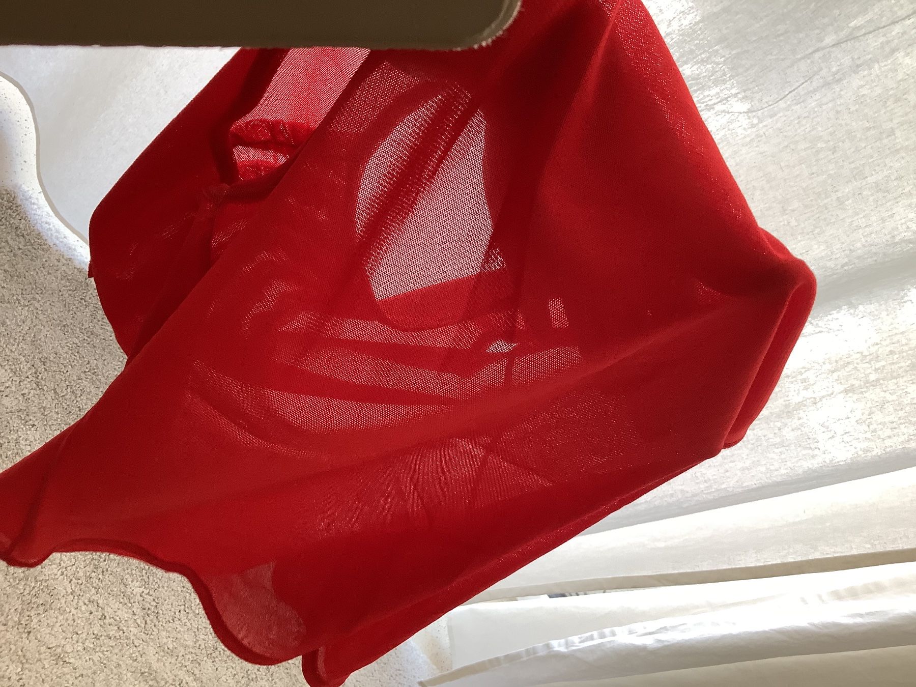 Camicette: Lady work shirt, red, size S, half transparent – Nuovo (secondo la descrizione) da Zürich venduto da eli_685m 3