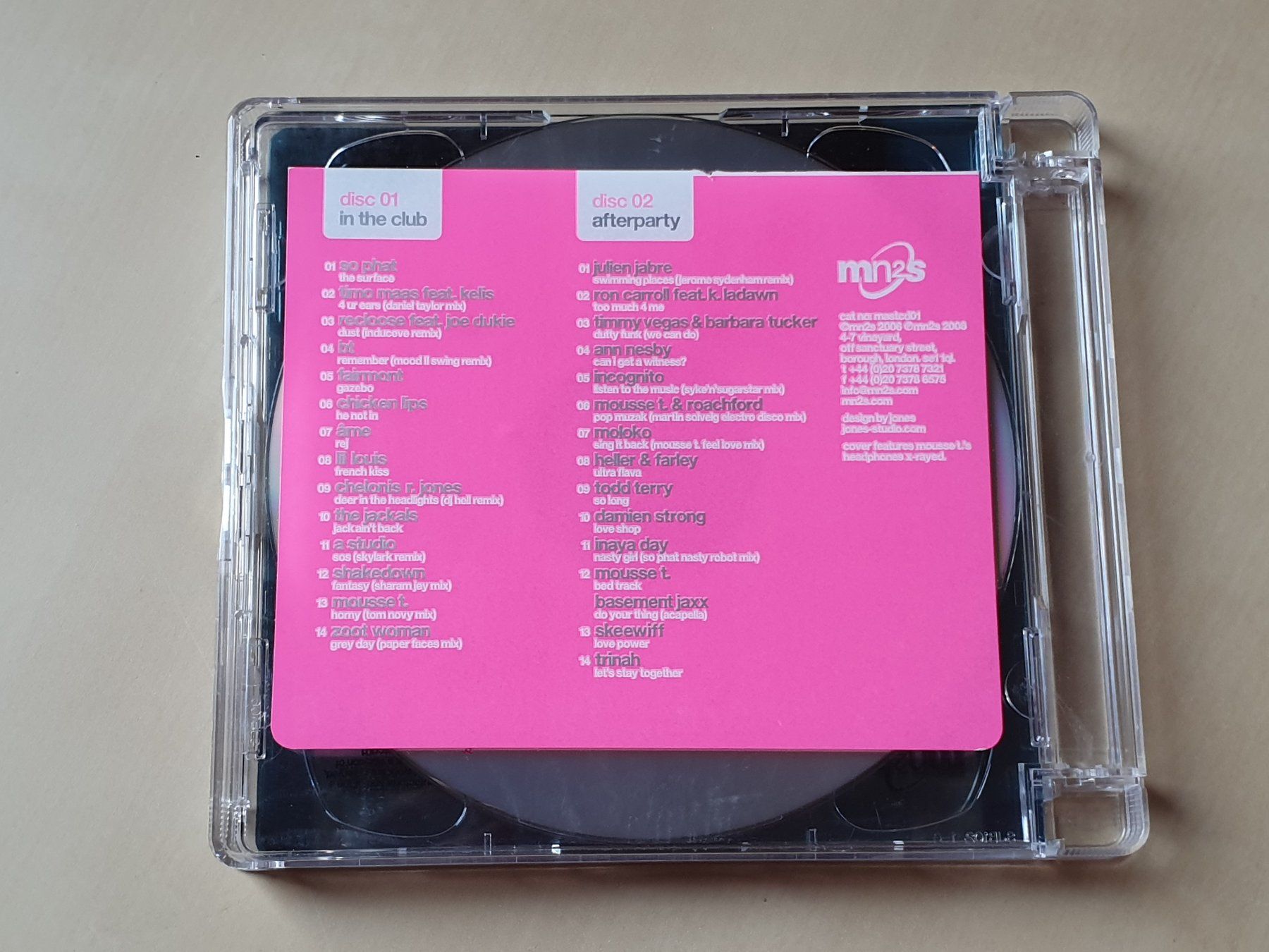 CDs: Mousse T Masterclass #1 – D'occasion à Stansstad par collectorsshop 1