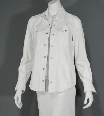 weisses Jeans Hemd von Zara