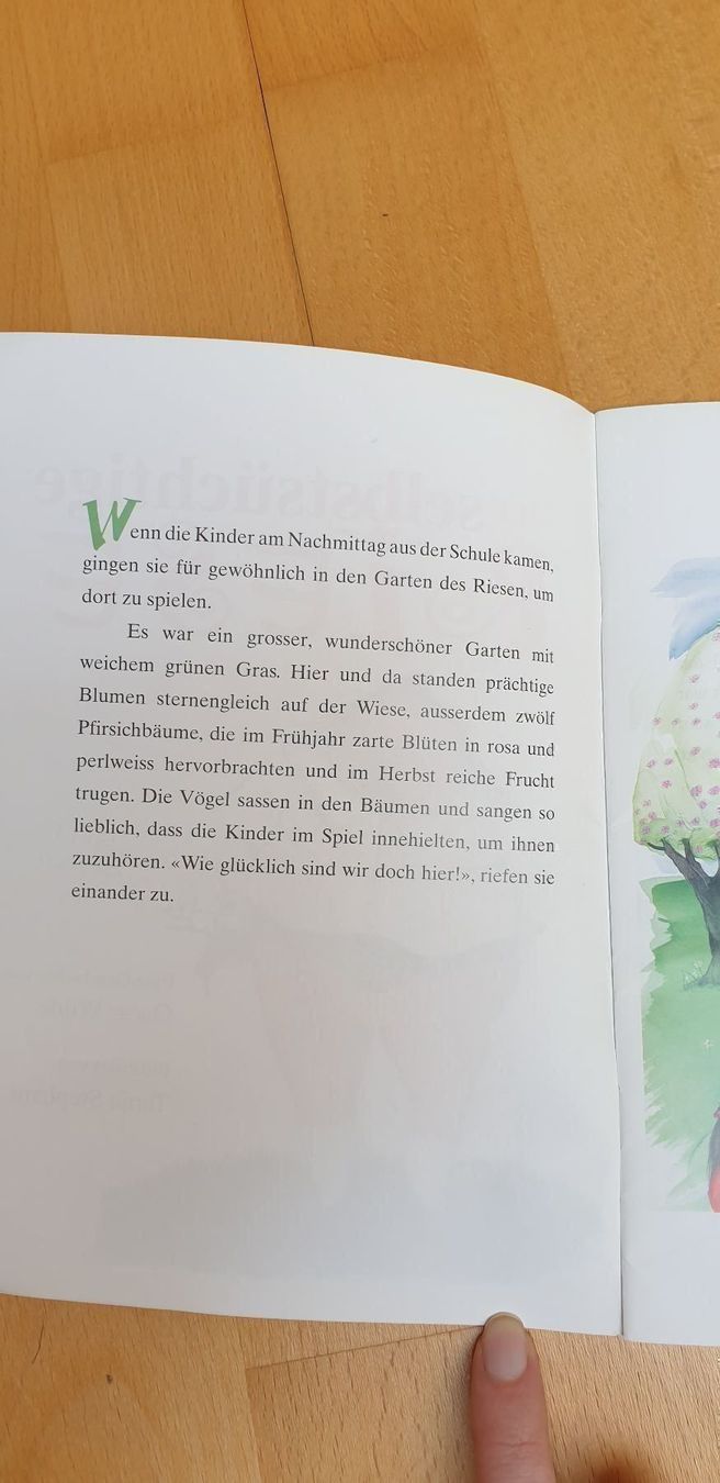 Libri: Der selbstsüchtige RIESE – Usato da Jaberg venduto da urig17. 1
