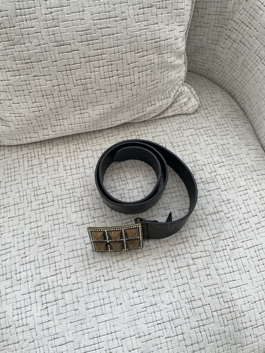 Roberto Cavalli Gürtel: Ceinture Roberto Cavalli, cuir noir – Neu (gemäss Beschreibung) aus Genève von iry_67wr