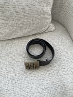Ceinture Roberto Cavalli, cuir noir