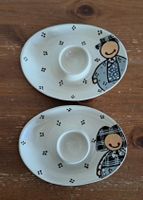 2 Eierbecher "Jeannala und Seppala" von David Grandmaire