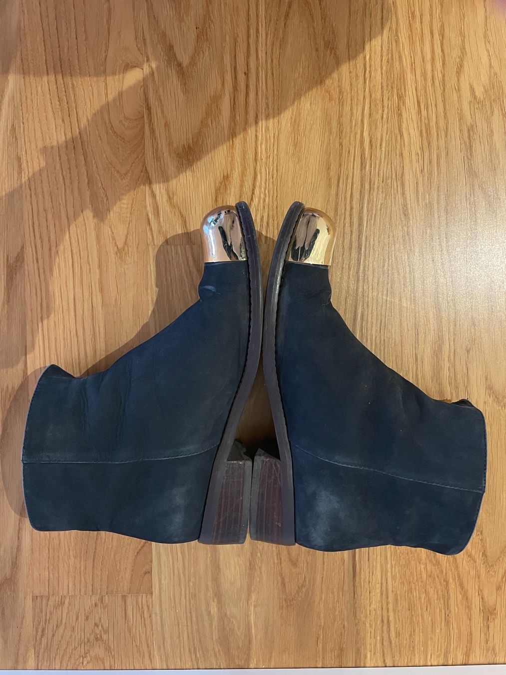 Scarpe da donna: Leder Stiefel 37 dunkelblau – Usato da uster venduto da 2017c 2