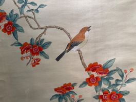 Rollbild Japan Kakejiku „Tori"