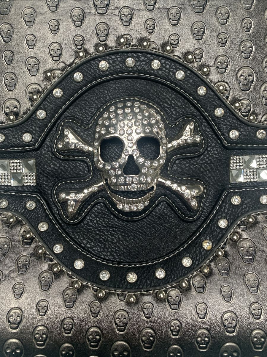 Harley-Davidson Borse: exklusive Skull Tasche - NEU – Nuovo (secondo la descrizione) da Gurmels venduto da topsommer 2