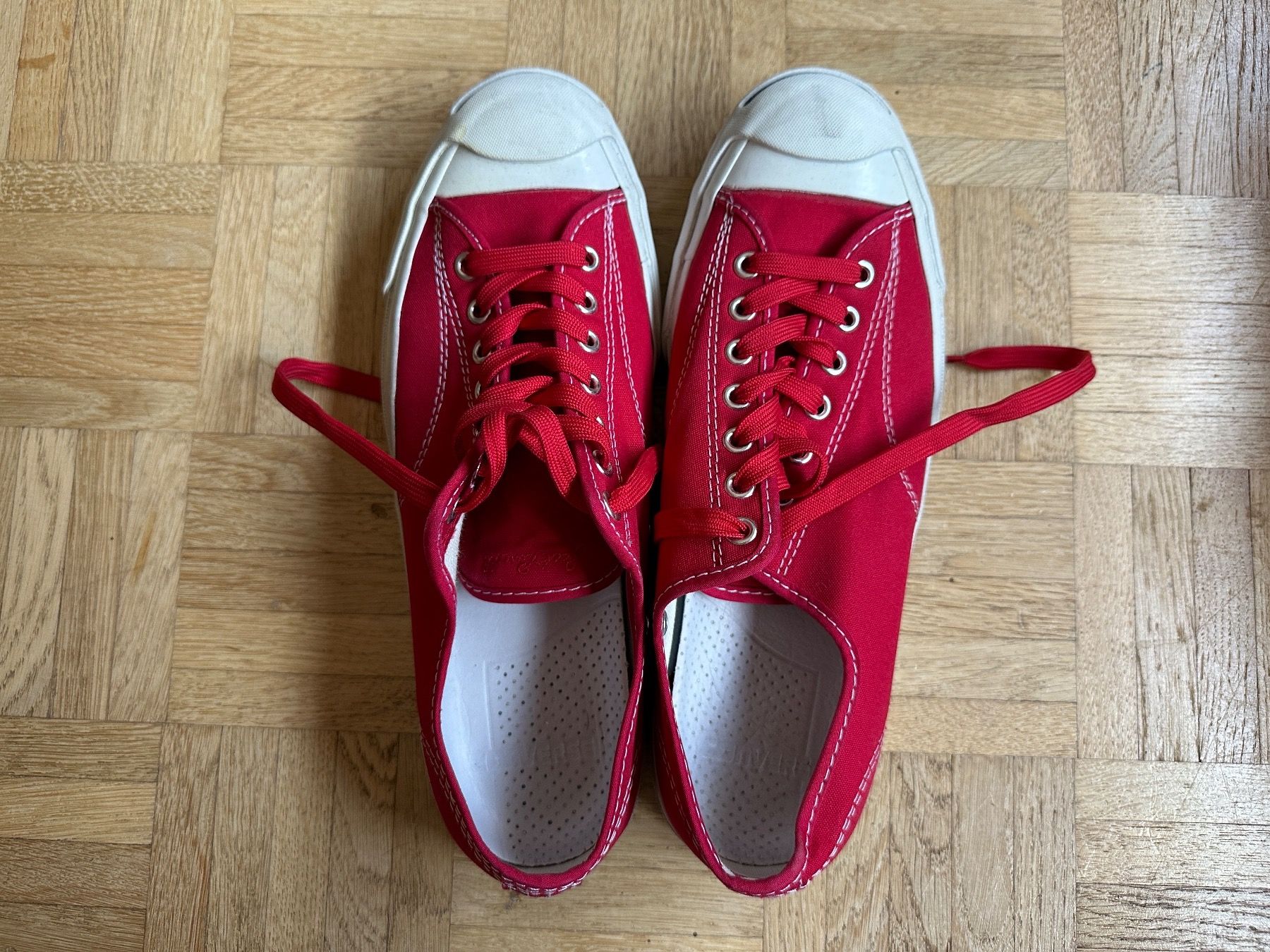Converse Scarpe da uomo: Converse Chucks Low Jack Purcell Red Sneakers Gr. 43 – Nuovo (secondo la descrizione) da Lausanne venduto da brixton 3
