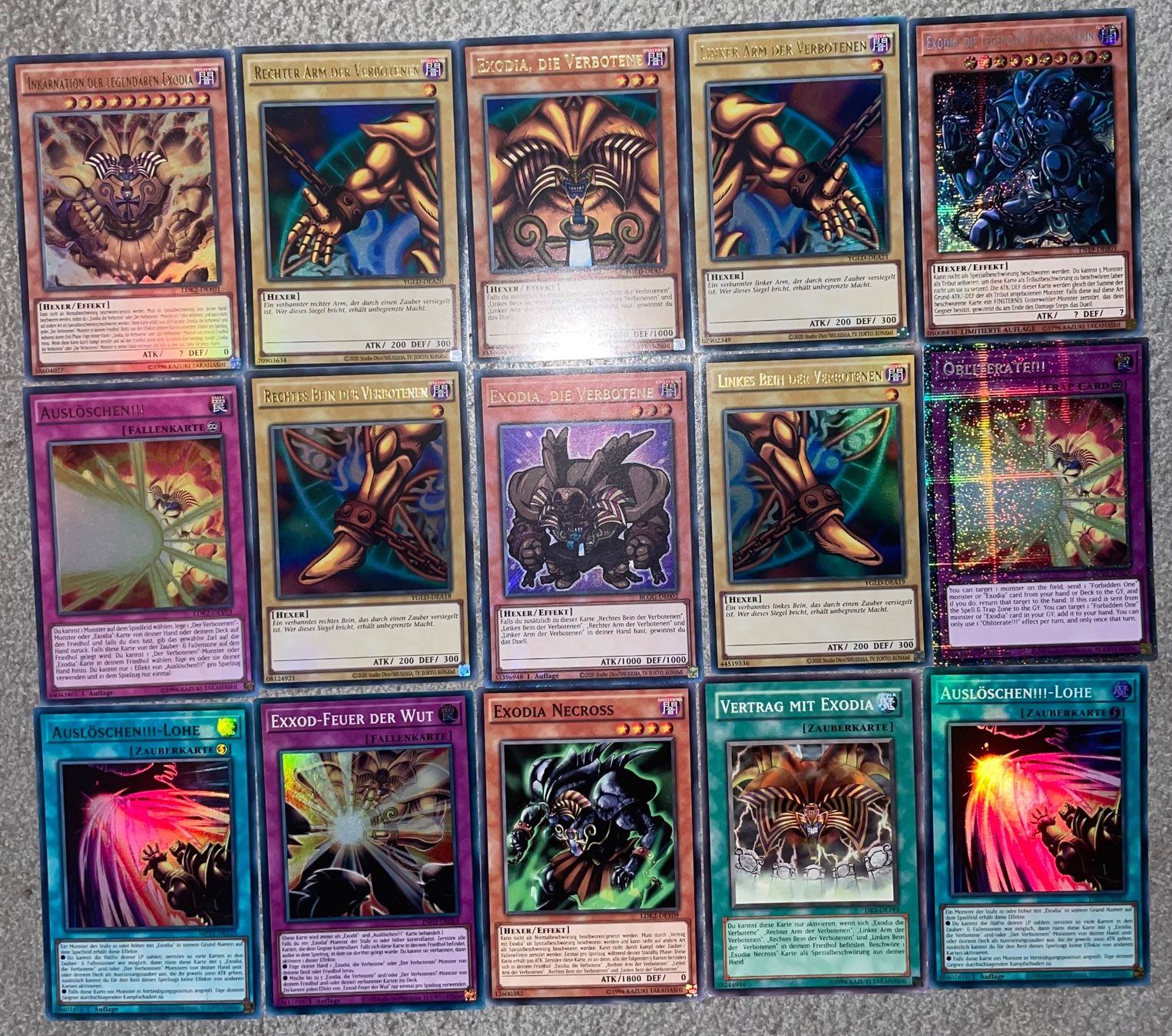 Yugioh Carte collezionabili: YuGiOh Top Exodia Set! – Nuovo (secondo la descrizione) da Altstätten SG venduto da ChangeMaker