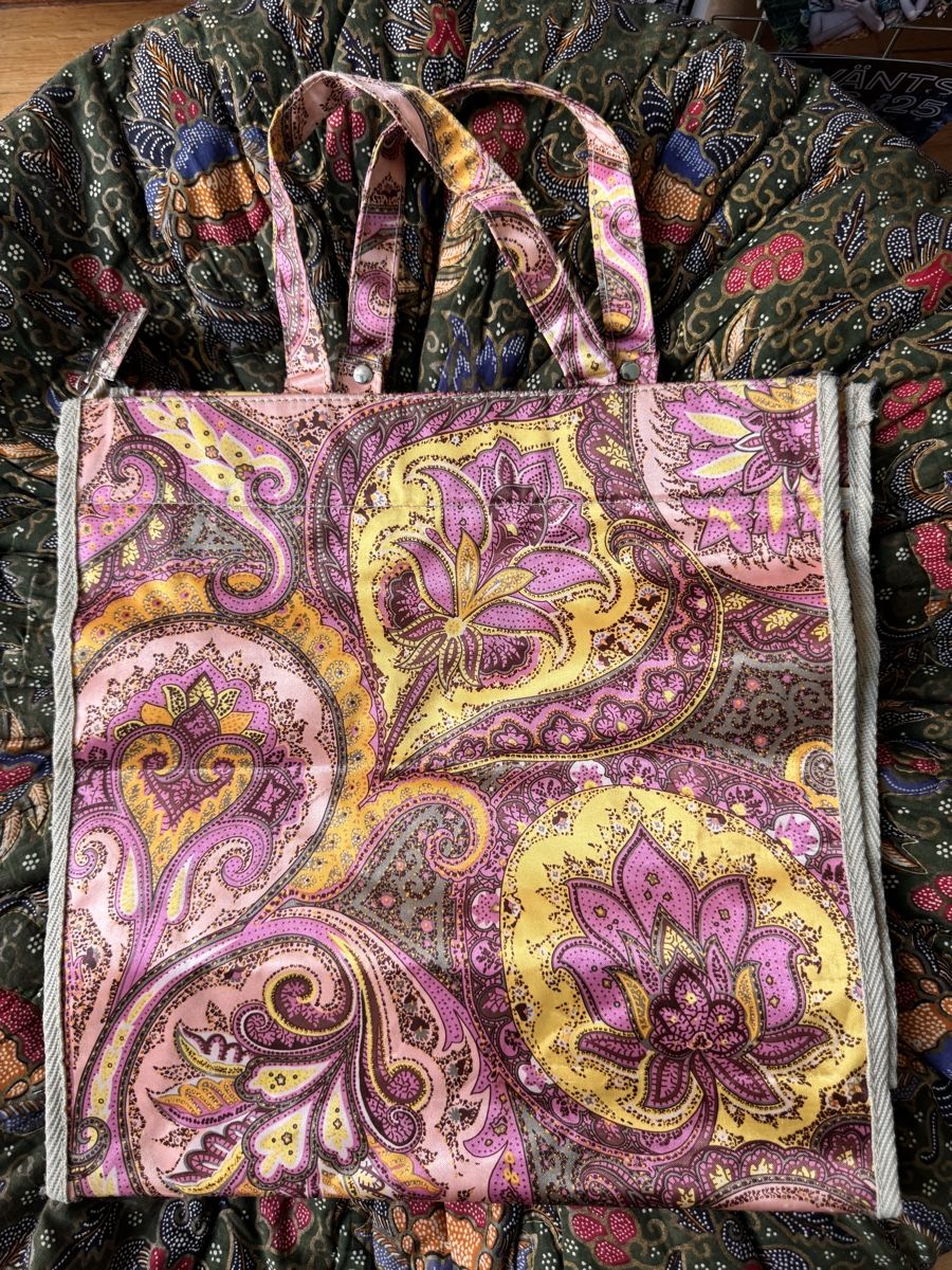 Borse da donna: Vintage Handtasche mit Paisley Muster – Usato da Riehen venduto da queesla 4