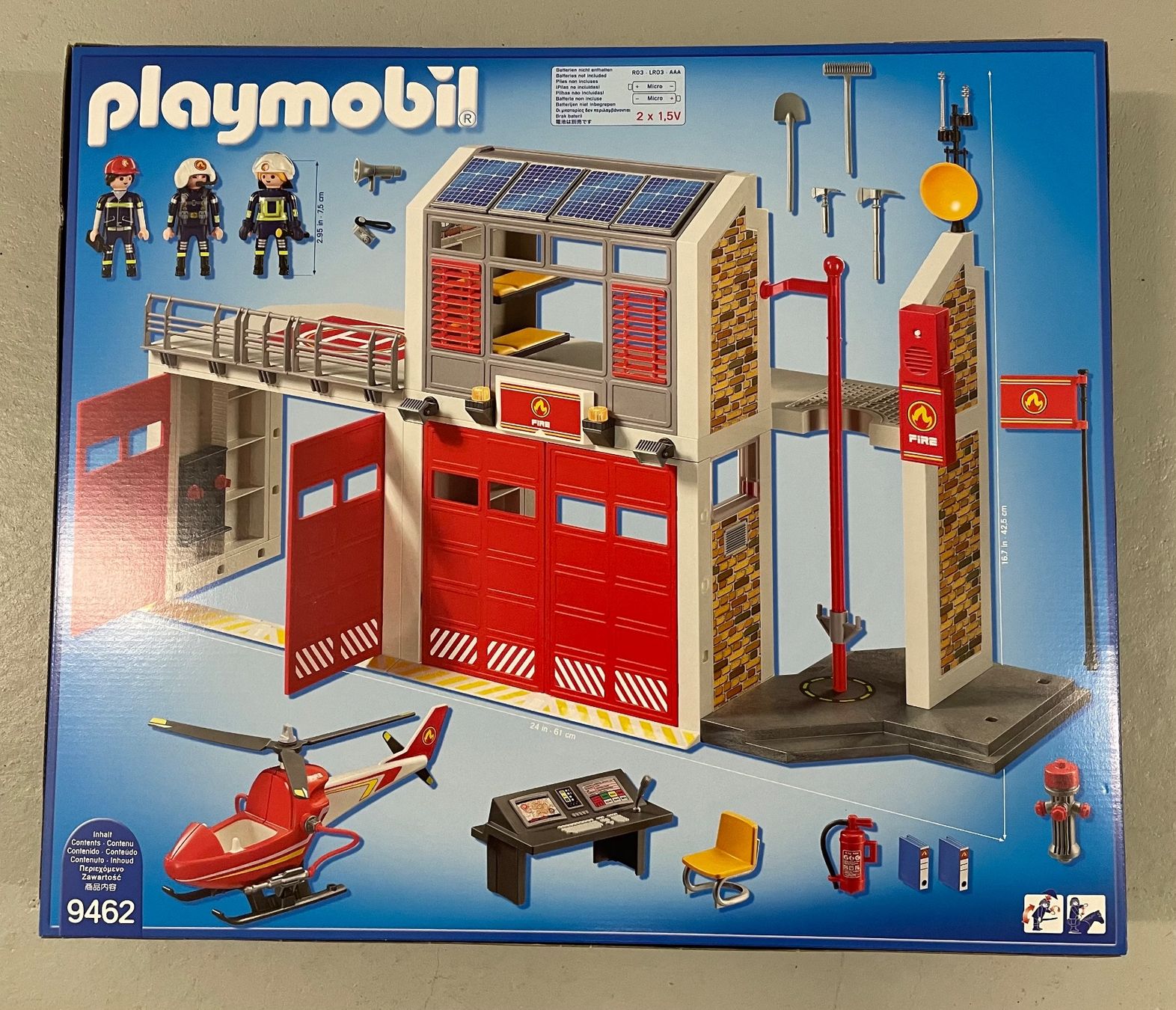 Playmobil Giocattoli: Playmobil 9462 Grosse Feuerwache – Nuovo e nell'imballaggio originale da Sursee venduto da Toni-SpielSursee 1