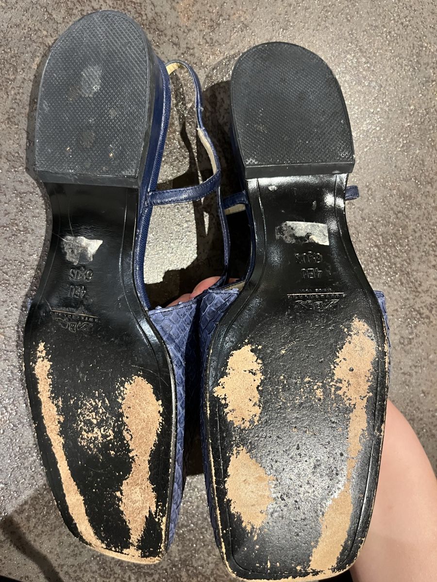 Bally Scarpe da donna: Bally Ballerinas, Schlangen, EchtLeder, Grösse 37 – Usato da Amlikon-Bissegg venduto da Rahelbr5 4