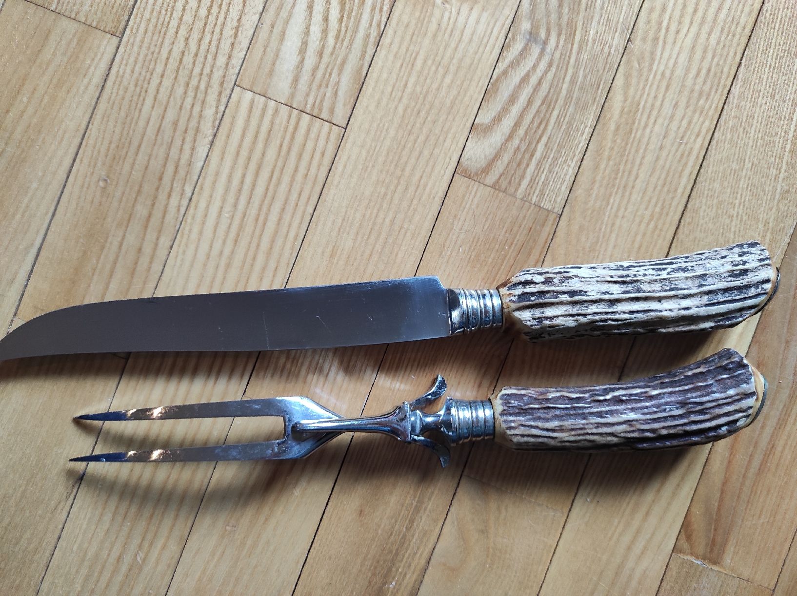 Set di posate: Tranchierbesteck Anton Wingen Jr. Jagd – Usato da Glattfelden venduto da SilverSnow 1